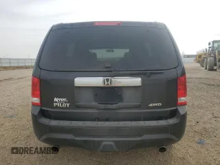 2012 Honda Pilot EX with VIN 5FNYF4H41CB044434, listed as a Copart auction lot 49138695 with 127,872 mi miles and Salvage Title. Bid and sale history available at DreamBid. Image 6.