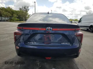 2017 Toyota Mirai with VIN JTDBVRBD6HA003330, listed as a Copart auction lot 55021135 with 65,509 mi miles and Salvage title. Bid and sale history available at DreamBid. Image 6.