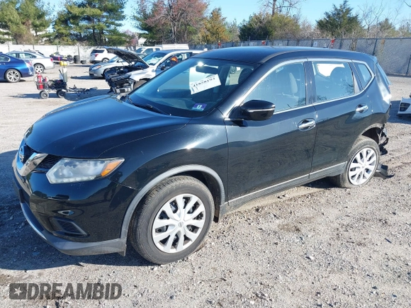 2015 Nissan Rogue S with VIN KNMAT2MV6FP540952, listed as a IAAI auction lot 41858193 with 70,382 mi miles. Bid and sale history available at carsss.com. Image 17.