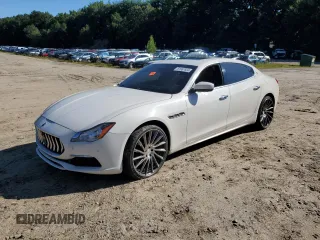2017 Maserati Quattroporte z VIN ZAM56RRL1H1230279, wystawiony jako Copart lot #67067924 z przebiegiem Nie podano mil oraz Czysty tytuł • Clean title. Historia ofert i sprzedaży dostępna na DreamBid. Obrazek 1.
