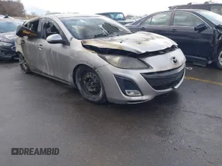 2010 Mazda Mazda3 s Grand Touring with VIN JM1BL1H68A1140095, listed as a IAAI auction lot 41711762 with 1 mi miles. Bid and sale history available at carsss.com. Image 1.