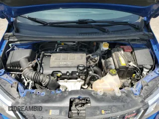 2020 Chevrolet Sonic LT with VIN 1G1JD6SB6L4109157, listed as a Copart auction lot 54716795 with 90,876 mi miles and Salvage title. Bid and sale history available at DreamBid. Image 11.