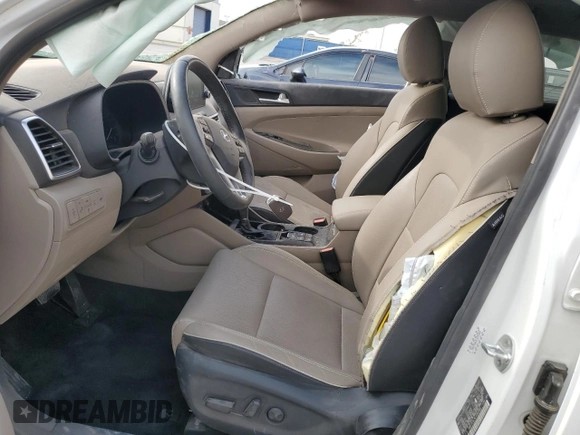 2020 Hyundai Tucson SEL с VIN KM8J3CAL8LU262265, выставлен на аукционе Copart как лот 50240575 с пробегом 17 084 миль миль и Списание • Salvage title. История ставок и продаж доступна на DreamBid. Изображение 7.