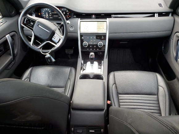 2022 Land Rover Discovery Sport SE with VIN SALCP2FX4NH908753, listed as a Copart auction lot 51095945 with 58,867 mi miles and Salvage Title. Bid and sale history available at DreamBid. Image 8.