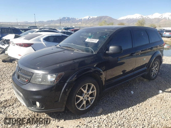 2015 Dodge Journey R/T z VIN 3C4PDDEG9FT574978, wystawiony jako Copart lot #52956415 z przebiegiem Nie podano mil oraz Czysty tytuł • Clean title. Historia ofert i sprzedaży dostępna na DreamBid. Obrazek 1.