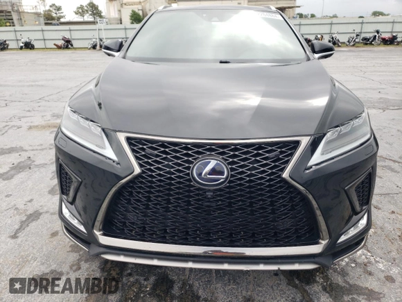 2020 Lexus RX with VIN 2T2YGMDA0LC053263, listed as a Copart auction lot 52204884 with 103,250 mi miles and Salvage Title. Bid and sale history available at carsss.com. Image 5.