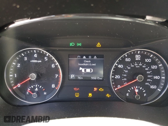 2021 Kia Forte LXS with VIN 3KPF24AD1ME327212, listed as a Copart auction lot 46270035 with 59,315 mi miles and Salvage title. Bid and sale history available at DreamBid. Image 9.