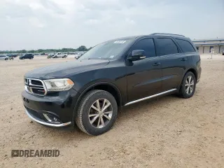 2016 Dodge Durango Limited with VIN 1C4RDHDG0GC360198, listed as a Copart auction lot 56259145 with 137,809 mi miles and Salvage title. Bid and sale history available at DreamBid. Image 1.