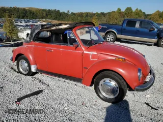 1973 Volkswagen Beetle with VIN 1532621381, listed as a Copart auction lot 76467054 with Not Provided miles and Salvage Title. Bid and sale history available at DreamBid. Image 4.