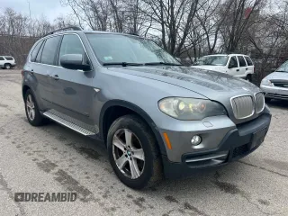 2007 BMW X5 4.8i z VIN 5UXFE83527LZ44584, wystawiony jako Copart lot #57715505 z przebiegiem 154 837 mil mil oraz Czysty tytuł • Clean title. Historia ofert i sprzedaży dostępna na DreamBid. Obrazek 1.