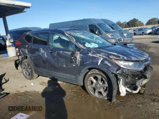 2019 Honda CR-V EX-L with VIN 5J6RW1H83KA036116, listed as a Copart auction lot 51511265 with 44,863 mi miles and Salvage Title. Bid and sale history available at carsss.com. Image 4.