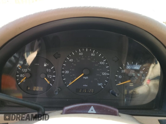 2001 Mercedes-Benz M 320/430/500 with VIN 4JGAB54E91A256176, listed as a Copart auction lot 55610525 with 215,120 mi miles and Salvage Title. Bid and sale history available at DreamBid. Image 9.