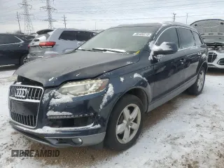 2012 Audi Q7 3.0T Premium Plus with VIN WA1LGAFE1CD003501, listed as a Copart auction lot 88486515 with 132,125 mi miles and Salvage Title. Bid and sale history available at carsss.com. Image 1.