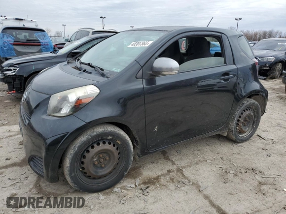 2014 Scion iQ with VIN JTNJJXB04EJ029974, listed as a Copart auction lot 48307365 with 102,901 mi miles and Salvage Title. Bid and sale history available at carsss.com. Image 1.