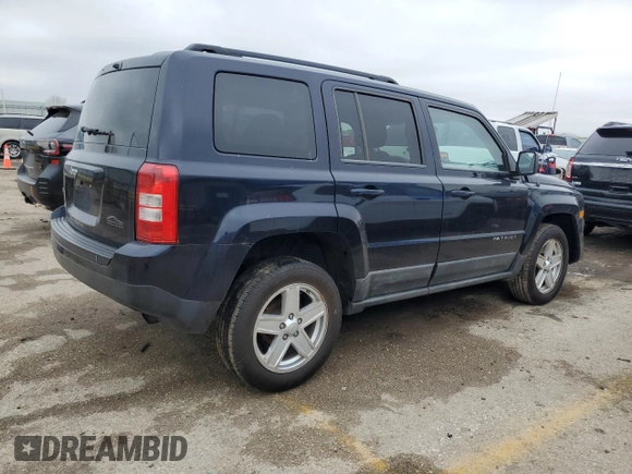 2011 Jeep Patriot Sport with VIN 1J4NF1GB4BD140947, listed as a Copart auction lot 52035655 with 183,024 mi miles and Salvage Title. Bid and sale history available at DreamBid. Image 3.