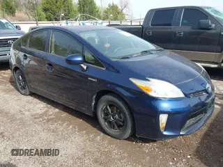2012 Toyota Prius One with VIN JTDKN3DU9C1502951, listed as a IAAI auction lot 41935554 with 214,494 mi miles. Bid and sale history available at carsss.com. Image 1.