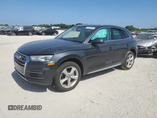 2020 Audi Q5 Premium with VIN WA1ANAFYXL2006772, listed as a Copart auction lot 57432645 with 38,147 mi miles and Non repairable. Bid and sale history available at DreamBid. Image 1.