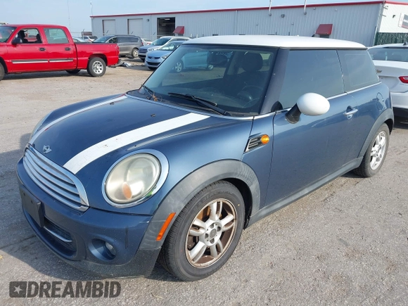 2011 MINI Hardtop with VIN WMWSU3C54BTX95896, listed as a IAAI auction lot 42467612 with 106,202 mi miles and . Bid and sale history available at DreamBid. Image 2.