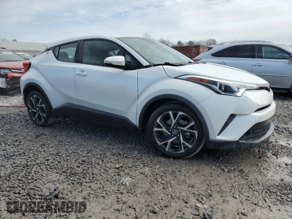 2019 Toyota C-HR XLE with VIN NMTKHMBX9KR095787, listed as a Copart auction lot 47006195 with 65,070 mi miles and Salvage Title. Bid and sale history available at carsss.com. Image 4.