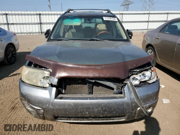 2007 Subaru Forester X L.L. Bean Ed with VIN JF1SG67607H706176, listed as a Copart auction lot 71744124 with 215,500 mi miles and Salvage Title. Bid and sale history available at carsss.com. Image 5.