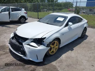 2015 Lexus RC 350 F Sport with VIN JTHHE5BC3F5008628, listed as a IAAI auction lot 42120841 with 116,527 mi miles and . Bid and sale history available at DreamBid. Image 17.