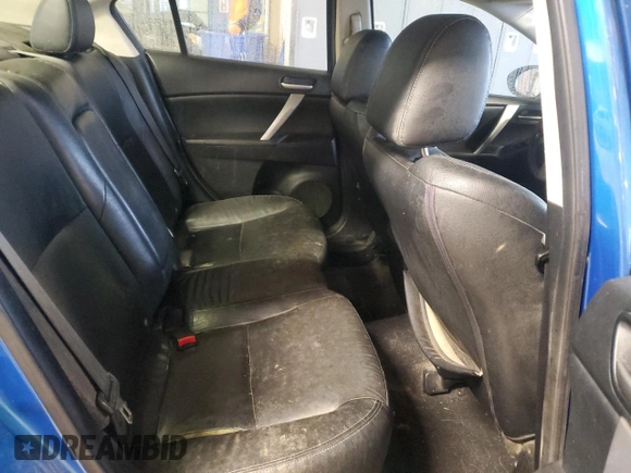 2012 Mazda 3 i Grand Touring with VIN JM1BL1W78C1609667, listed as a Copart auction lot 86858354 with 197,329 mi miles and Non repairable. Bid and sale history available at DreamBid. Image 10.