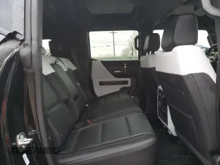 2024 GMC Hummer EV 2X with VIN 1GKB0NDE4RU104402, listed as a Copart auction lot 50191545 with 15,506 mi miles and Salvage Title. Bid and sale history available at carsss.com. Image 11.