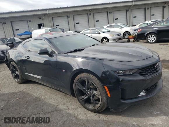 2019 Chevrolet Camaro 2LT with VIN 1G1FD1RS6K0128733, listed as a Copart auction lot 71261834 with 0 mi miles and Salvage Title. Bid and sale history available at carsss.com. Image 4.
