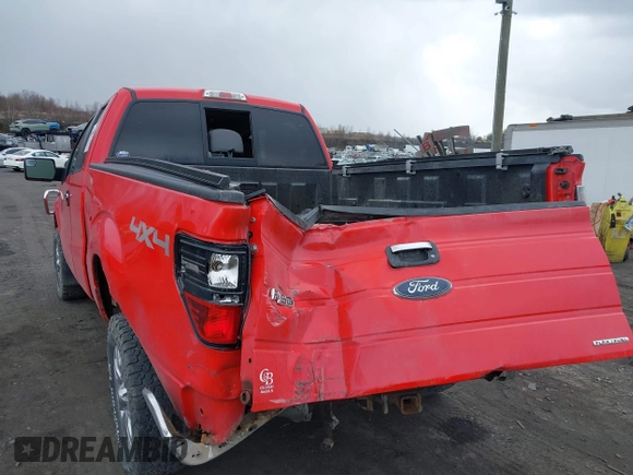 2012 Ford F-150 XL with VIN 1FTFX1EF8CFC66988, listed as a IAAI auction lot 41882826 with 94,635 mi miles. Bid and sale history available at carsss.com. Image 6.