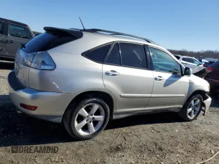 2007 Lexus RX 350 with VIN 2T2GK31U87C025333, listed as a Copart auction lot 43169805 with 258,765 mi miles and Salvage Title. Bid and sale history available at DreamBid. Image 3.