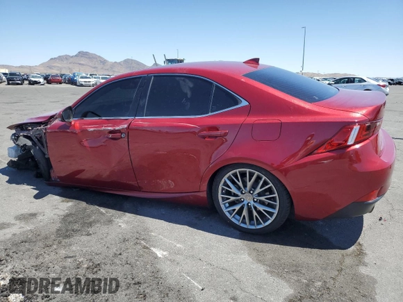 2014 Lexus IS 250 z VIN JTHBF1D20E5037535, wystawiony jako Copart lot #57804695 z przebiegiem 91 850 mil mil oraz Szkoda całkowita • Salvage title. Historia ofert i sprzedaży dostępna na DreamBid. Obrazek 2.