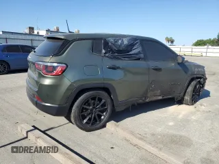 2019 Jeep Compass Sport with VIN 3C4NJCAB5KT731193, listed as a Copart auction lot 57356565 with Not provided miles and Salvage title. Bid and sale history available at DreamBid. Image 3.