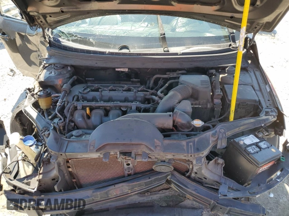 2010 Kia Forte EX with VIN KNAFU4A20A5807898, listed as a Copart auction lot 47034545 with 0 mi miles and Salvage Title. Bid and sale history available at carsss.com. Image 12.