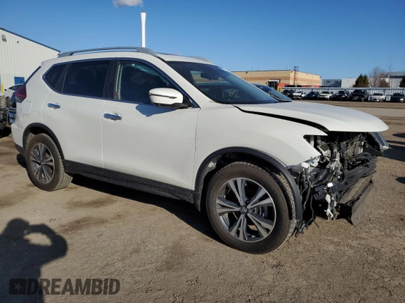 2019 Nissan Rogue SL with VIN 5N1AT2MV2KC742474, listed as a Copart auction lot 51065215 with 161,975 mi miles and Salvage Title. Bid and sale history available at carsss.com. Image 4.