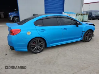 2017 Subaru WRX Premium with VIN JF1VA1E64H9802599, listed as a Copart auction lot 45592575 with 179,945 mi miles and Salvage Title. Bid and sale history available at carsss.com. Image 3.