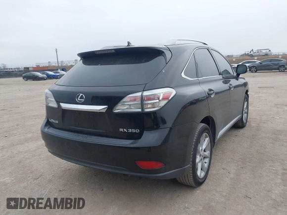 2010 Lexus RX 350 with VIN 2T2ZK1BA0AC003271, listed as a IAAI auction lot 41634964 with 180,671 mi miles and . Bid and sale history available at carsss.com. Image 4.