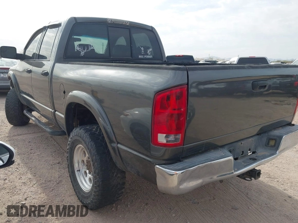 2004 Dodge 2500 SLT with VIN 3D3KU28D24G102876, listed as a IAAI auction lot 41890858 with 186,470 mi miles. Bid and sale history available at carsss.com. Image 3.