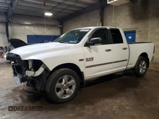 2016 Ram 1500 SLT with VIN 1C6RR7GT9GS135179, listed as a Copart auction lot 60125995 with 101,289 mi miles and Salvage title. Bid and sale history available at DreamBid. Image 1.