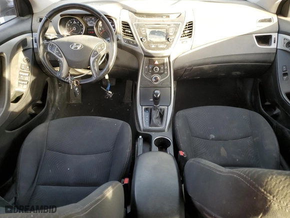 2015 Hyundai Elantra SE with VIN 5NPDH4AEXFH550314, listed as a Copart auction lot 42247985 with 159,663 mi miles and Salvage Title. Bid and sale history available at carsss.com. Image 8.