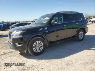 2021 Nissan Armada SV with VIN JN8AY2AD7M9661699, listed as a Copart auction lot 47533705 with 88,535 mi miles and Salvage Title. Bid and sale history available at carsss.com. Image 1.
