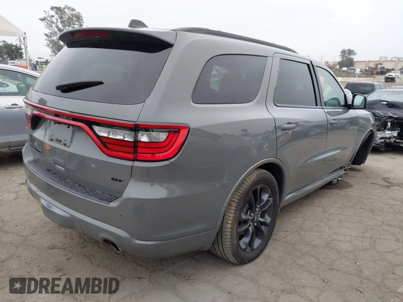 2023 Dodge Durango GT Plus z VIN 1C4RDHDG5PC675336, wystawiony jako IAAI lot #42277960 z przebiegiem 7 673 mil mil oraz . Historia ofert i sprzedaży dostępna na DreamBid. Obrazek 4.