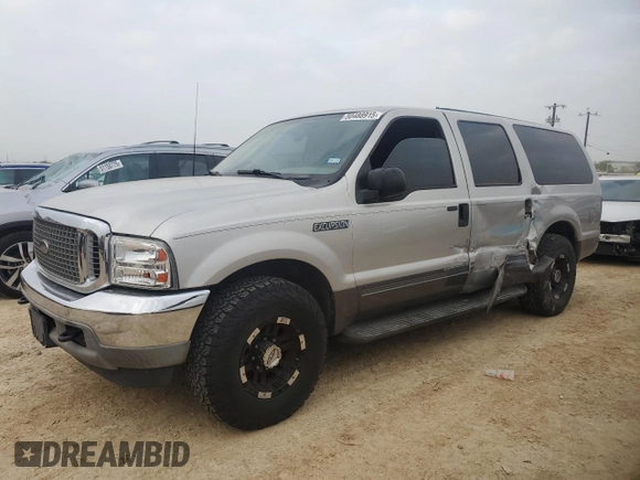 2003 Ford Excursion Special Serv с VIN 1FMNU40L23ED68663, выставлен на аукционе Copart как лот 50488915 с пробегом 178 053 миль миль и Списание • Salvage title. История ставок и продаж доступна на DreamBid. Изображение 1.