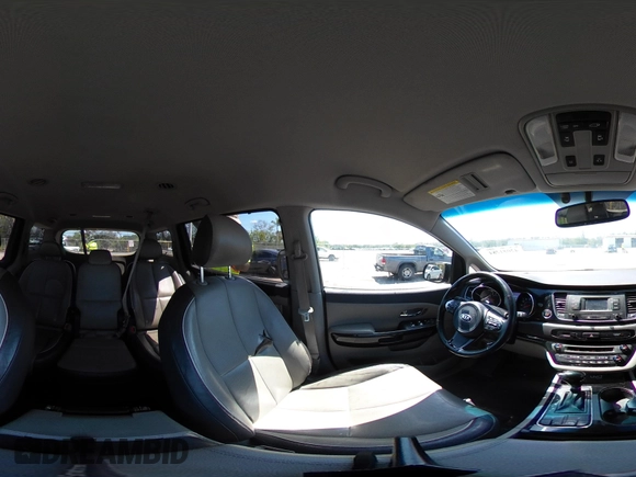 2016 Kia Sedona SX with VIN KNDMC5C15G6143818, listed as a IAAI auction lot 42051284 with 97,666 mi miles and . Bid and sale history available at carsss.com. Image 19.