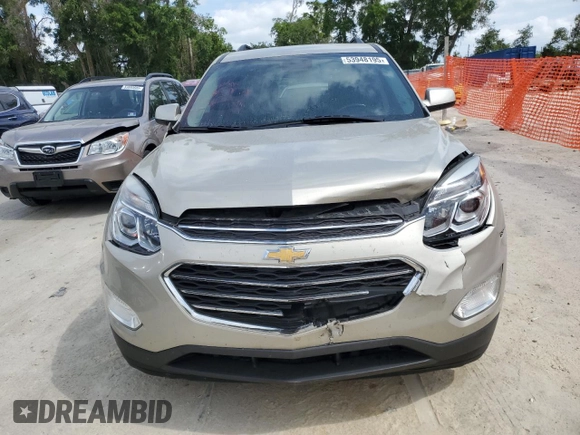 2016 Chevrolet Equinox LT with VIN 2GNALCEK0G1145133, listed as a Copart auction lot 53948195 with 119,990 mi miles and Salvage Title. Bid and sale history available at DreamBid. Image 5.