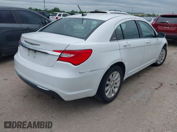 2013 Chrysler 200 Touring with VIN 1C3CCBBB6DN693975, listed as a IAAI auction lot 42137676 with 114,360 mi miles and . Bid and sale history available at DreamBid. Image 4.