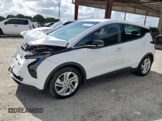 2023 Chevrolet Bolt EV 1LT with VIN 1G1FW6S07P4134718, listed as a Copart auction lot 59797105 with 25,215 mi miles and Non repairable. Bid and sale history available at DreamBid. Image 1.