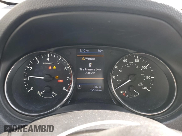2018 Nissan Rogue SV with VIN KNMAT2MV4JP597577, listed as a Copart auction lot 49111525 with 35,564 mi miles and Salvage Title. Bid and sale history available at carsss.com. Image 9.