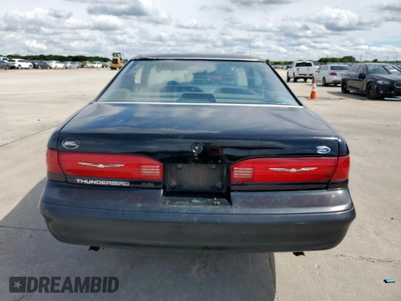 1995 Ford Thunderbird LX z VIN 1FALP62W7SH175725, wystawiony jako Copart lot #60622085 z przebiegiem 77 454 mil mil oraz Czysty tytuł • Clean title. Historia ofert i sprzedaży dostępna na DreamBid. Obrazek 6.