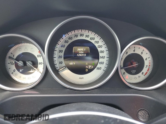 2015 Mercedes-Benz E 350 Sport with VIN WDDHF5KB9FB088305, listed as a Copart auction lot 54849945 with 124,315 mi miles and Salvage title. Bid and sale history available at DreamBid. Image 9.