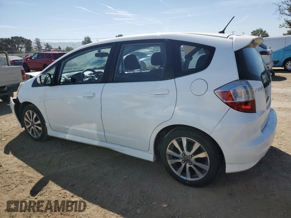 2012 Honda Fit Sport with VIN JHMGE8H50CC009958, listed as a Copart auction lot 55423075 with 117,618 mi miles and Salvage Title. Bid and sale history available at DreamBid. Image 2.